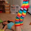 Hot girls and their colorful socks - Pictures nr 13