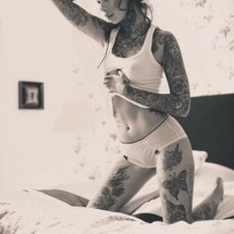 Girls with tattoos — 16