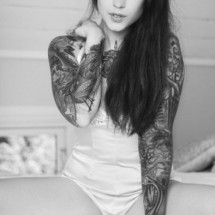 Girls with tattoos — 48