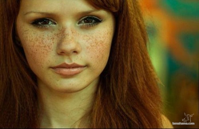 Girls with freckles - Pictures nr 43