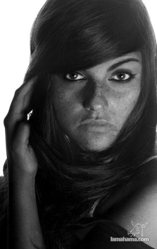 Girls with freckles - Pictures nr 48