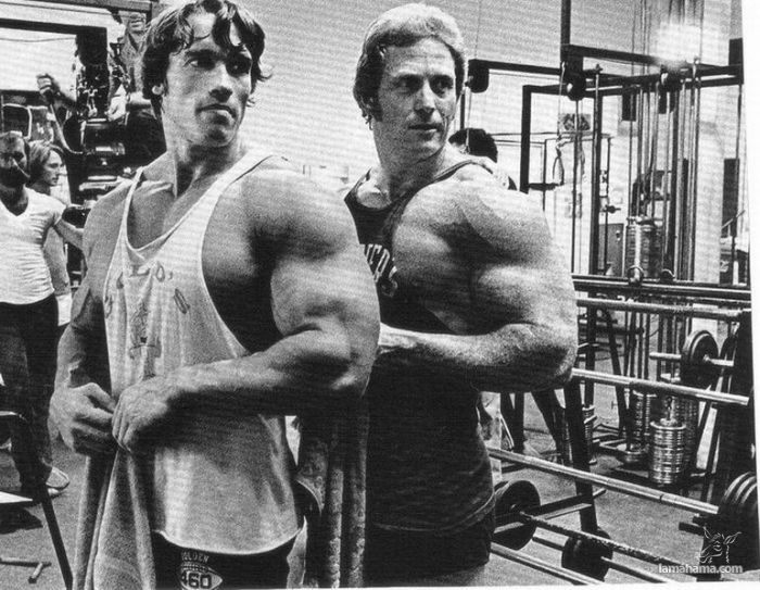 Young Arnold Schwarzenegger