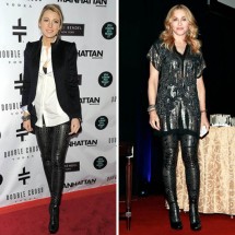 Celebrities in the same costume — 14