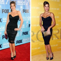 Celebrities in the same costume — 17