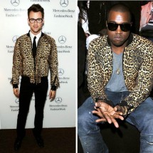 Celebrities in the same costume — 20