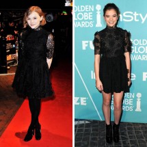 Celebrities in the same costume — 21