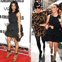 Celebrities in the same costume — 46
