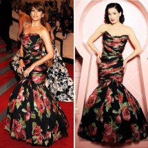 Celebrities in the same costume — 51