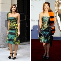Celebrities in the same costume — 7