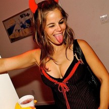 Girls dressed for halloween — 23