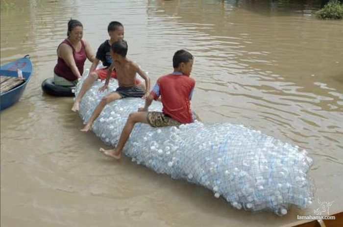 Ciekawe sposoby na powódź w Tajlandii - Zdjecie nr 6