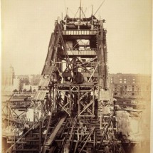 Old photos from the construction of London Tower Bridge - Pictures nr 3