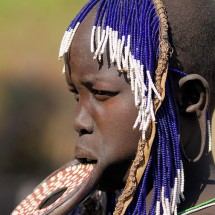 Women from the Mursi tribe - Pictures nr 7