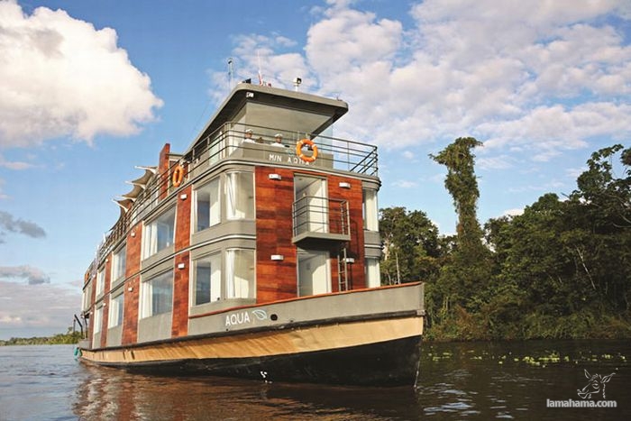 Luxury floating hotel at Amazon river - Pictures nr 2