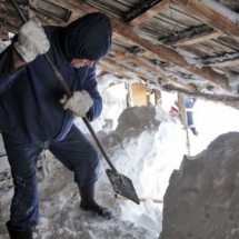 Wioska w Rumunii zasypana mega śniegiem — 25