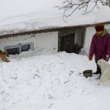 Wioska w Rumunii zasypana mega śniegiem — 4