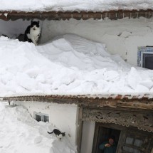 Wioska w Rumunii zasypana mega śniegiem — 7
