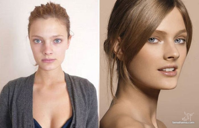 Supermodels without makeup - Pictures nr 10