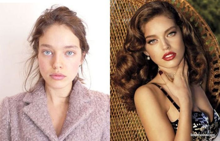 Supermodels without makeup - Pictures nr 12