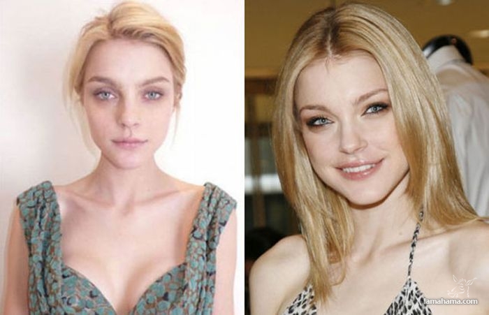 Supermodels without makeup - Pictures nr 16