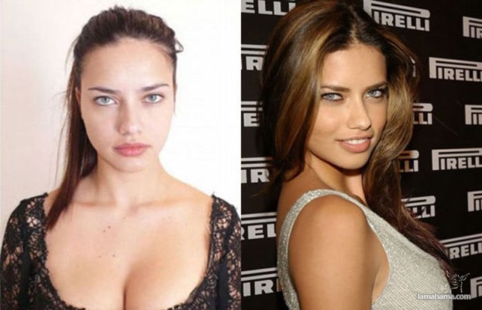 Supermodels without makeup - Pictures nr 2
