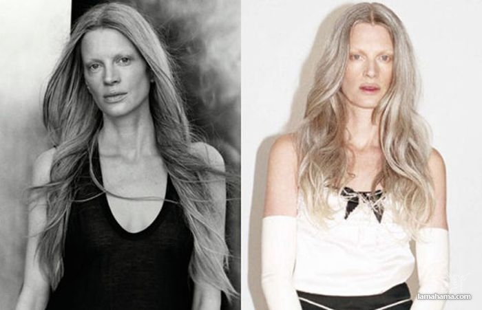 Supermodels without makeup - Pictures nr 20