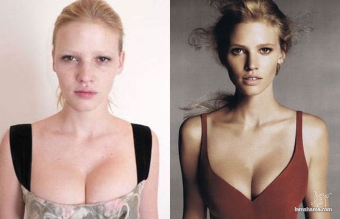 Supermodels without makeup - Pictures nr 22