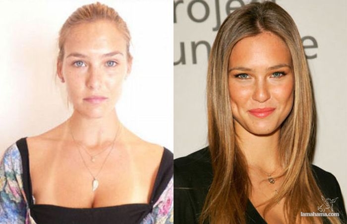 Supermodels without makeup - Pictures nr 4