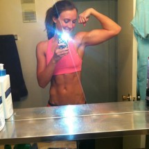 Muscular female bellies — 37