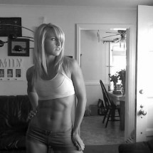 Muscular female bellies — 39