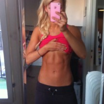Muscular female bellies — 5