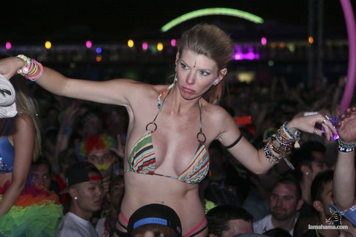 Girls From Electric Daisy Carnival 2012