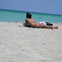 Girls on the beach — 35