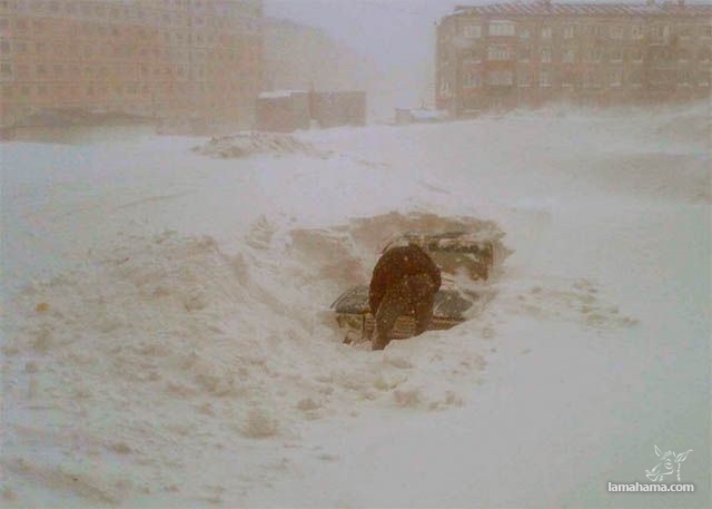 Sroga zima w Rosji - Zdjecie nr 12