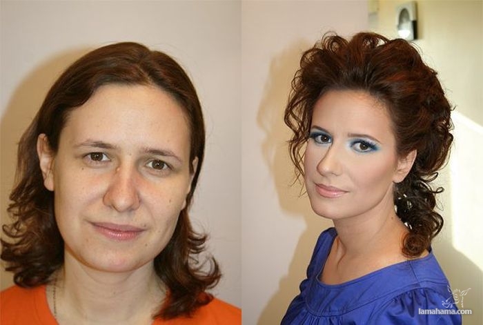 Przed i po makijażu - Zdjecie nr 16