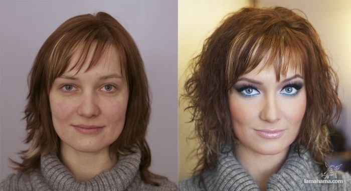 Before and after makeup - Pictures nr 3