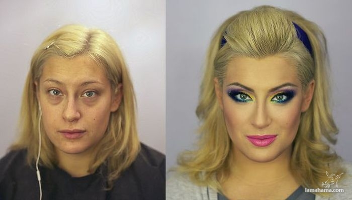 Before and after makeup - Pictures nr 5