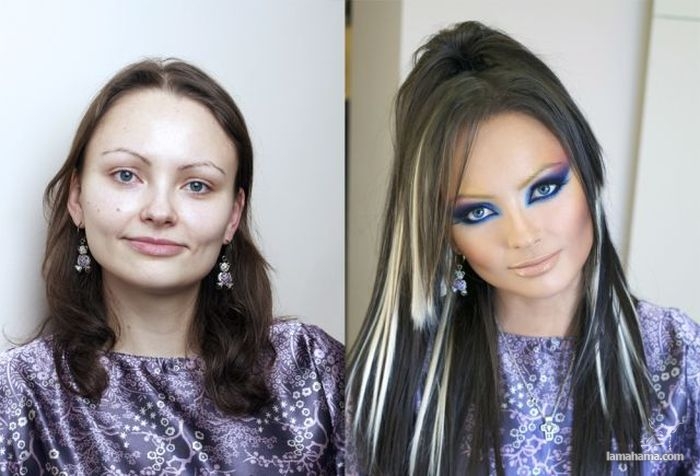 Before and after makeup - Pictures nr 6