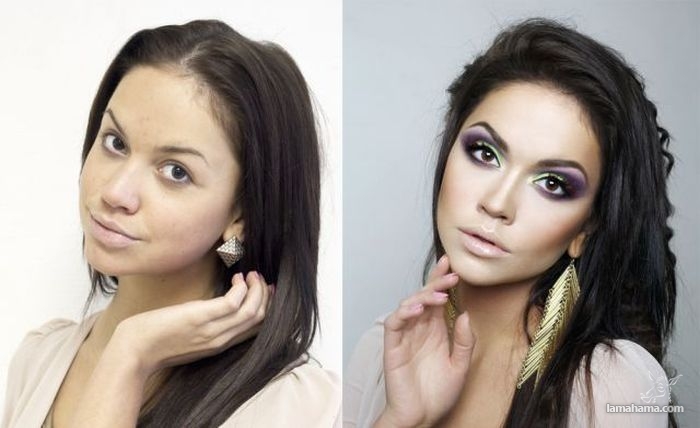 Before and after makeup - Pictures nr 9