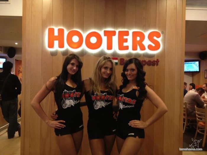 Hooters girls from Budapest - Pictures nr 31
